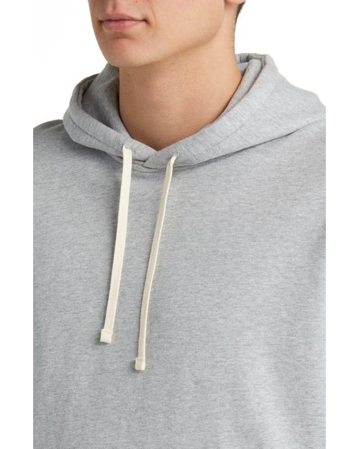 Reigning Champ Gray Classic Midweight Terry Hoodie for men