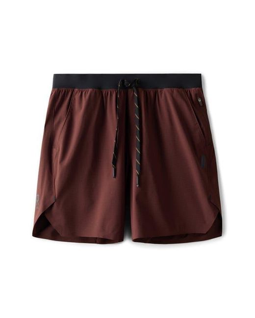Rhone Red Invictus 7-Inch Unlined Training Shorts for men