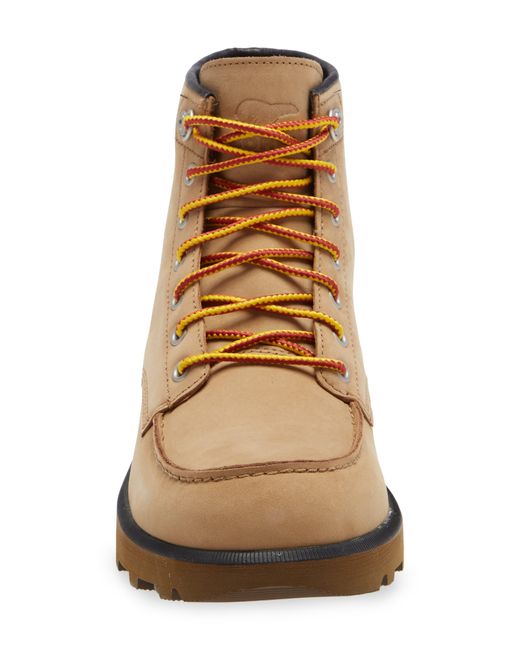 Sorel Natural Cariboutm Moc Waterproof Lace-up Boot for men