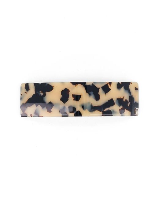Alexandre De Paris Multicolor Rectangle Barrette