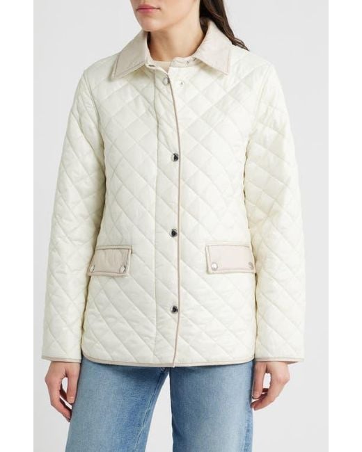 Sam Edelman Natural Quilted Jacket