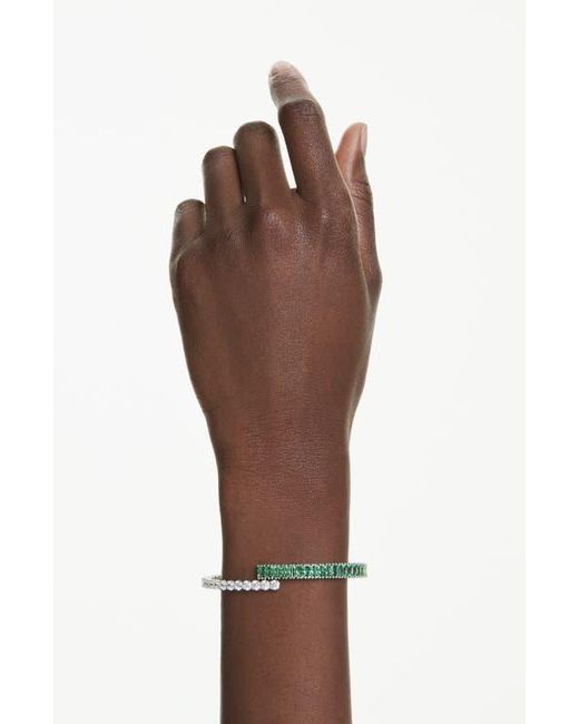 Swarovski Green Matric Bangle