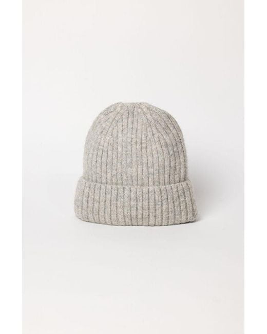 Hat Attack White Key Beanie