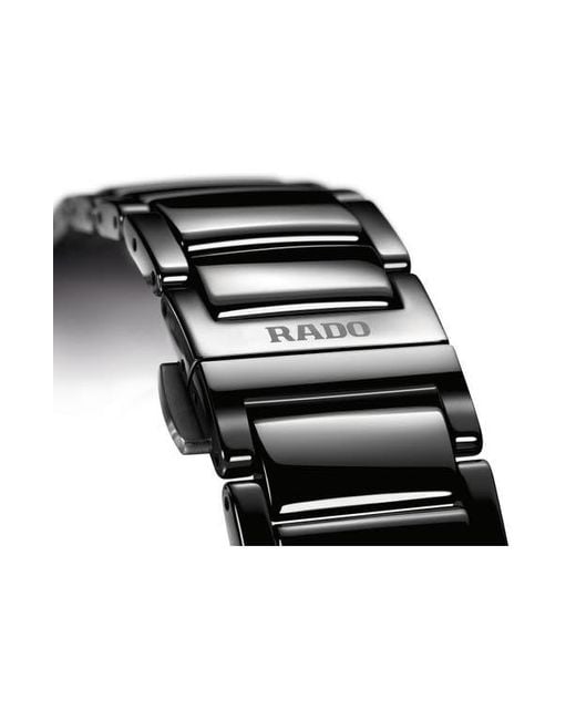 Rado Black True Automatic Diamond Ceramic Watch, 40Mm