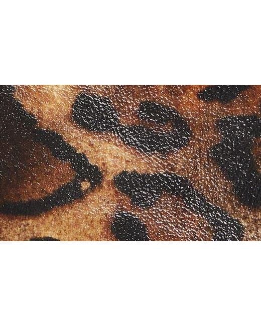 Christian Louboutin Brown Mini Cabata Soft Leather Pouch