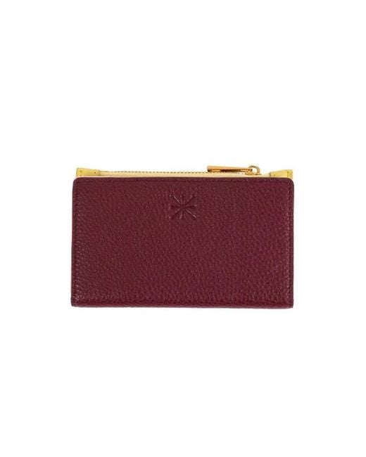 Esterah Yellow Modular Leather Wallet