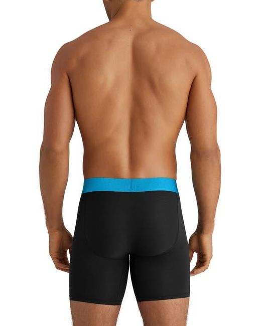 Tommy John Blue 360 Sport 4-Inch Hammock Pouch Boxer Briefs for men