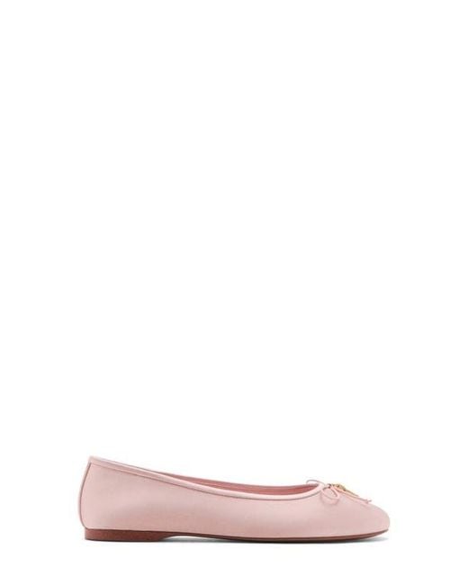 Mango Pink Ballet Flat