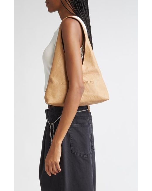 Alexander Wang Natural Small Pike Leather Hobo Bag