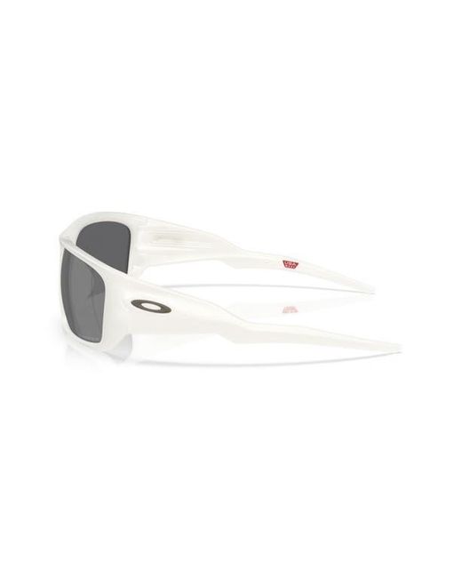 Oakley Gray 60Mm Prizm Rectangular Sunglasses for men