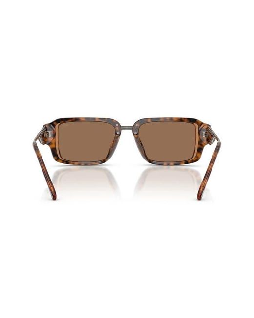 DIESEL Brown 52Mm Rectangular Sunglasses