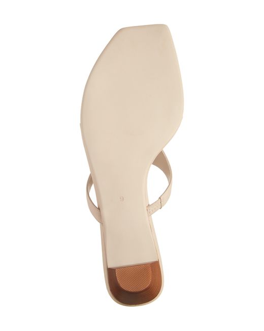 Jeffrey Campbell Natural Glenda Flip Flop