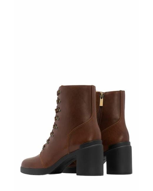 ABEO Brown Metropolis Lace Boot