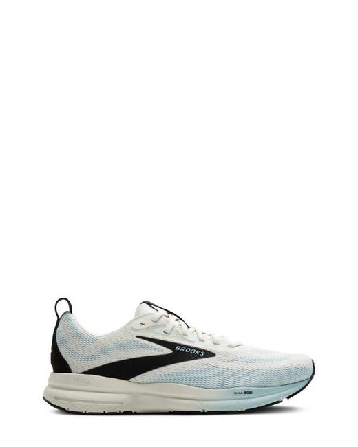 Brooks White Trace 4 Running Shoe for men