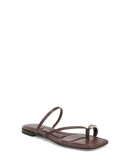 Vince White Polli Toe Loop Sandal