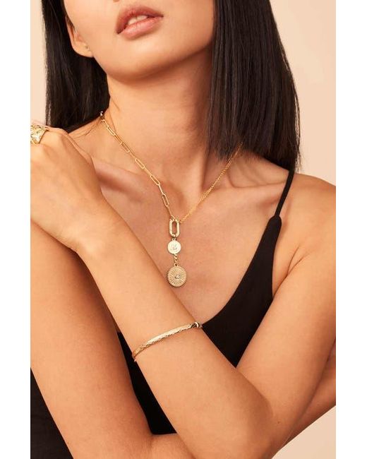 Oradina White 14K Diamondback Bangle