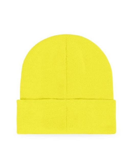 Alix Yellow Molecule Beanie for men