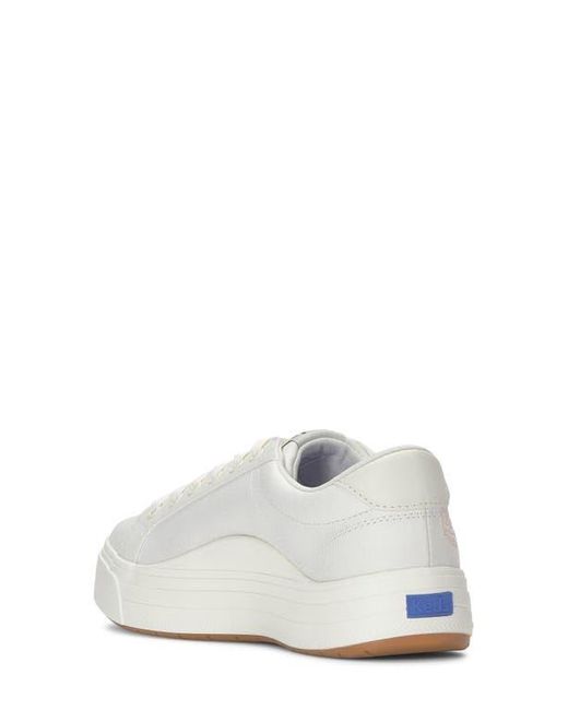 Keds White Park Platform Sneaker