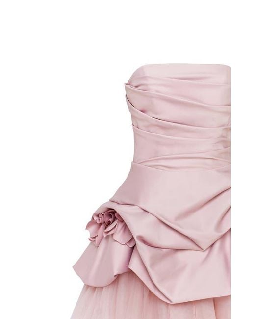 Millà Pink Rosette Mini Dress