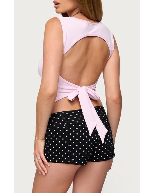 Edikted Multicolor Fae Open Back Tank