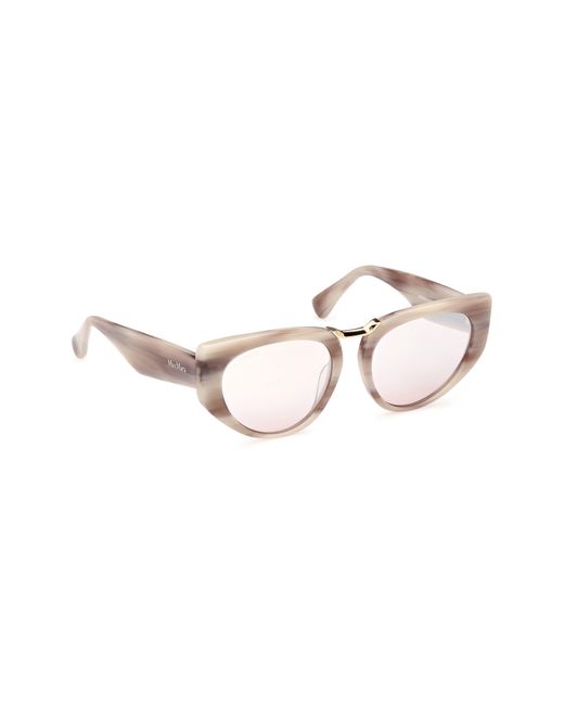 Max Mara Multicolor Bridge1 54mm Cat Eye Sunglasses