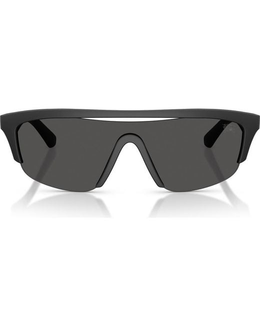 Burberry Gray 40Mm Irregular Sunglasses for men