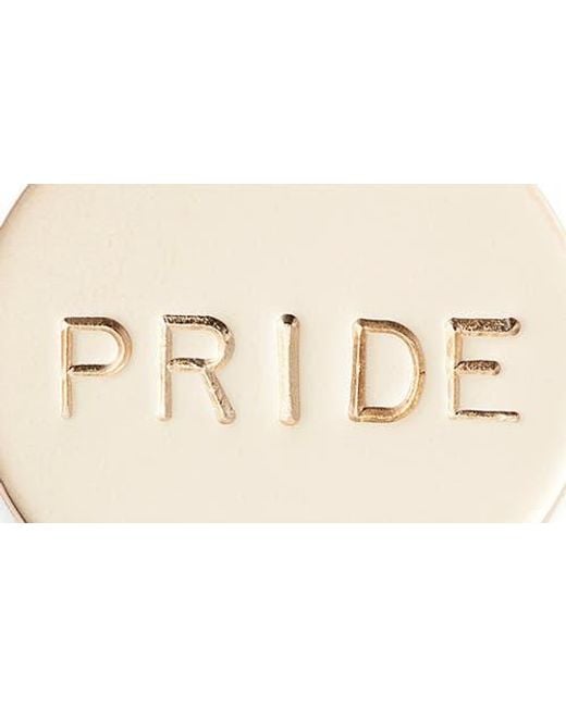 Nashelle White Pride Charm