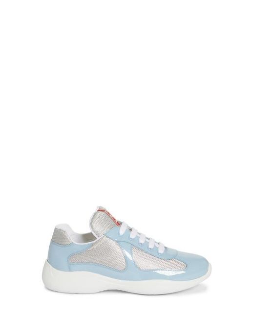 Prada Blue America's Cup Sneaker