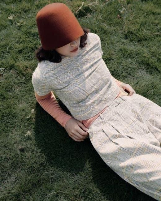 JUANA Gray Theory Top