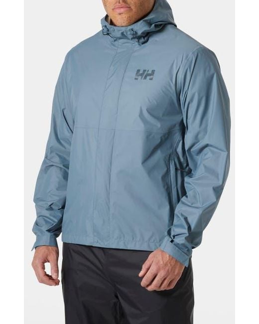 Helly Hansen Blue Loke 2.0 Waterproof Packable Jacket for men