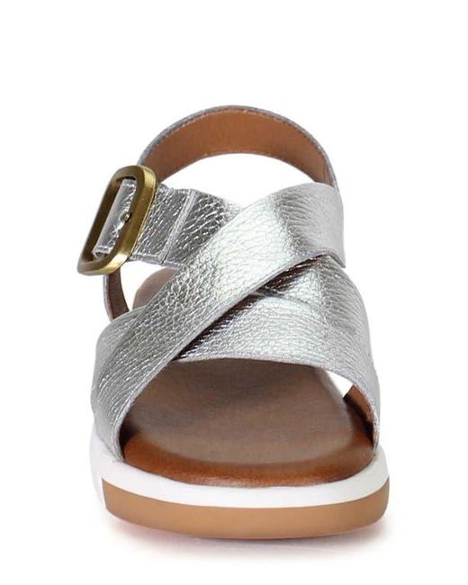 Diba True Metallic Advo Cate Wedge Sandal