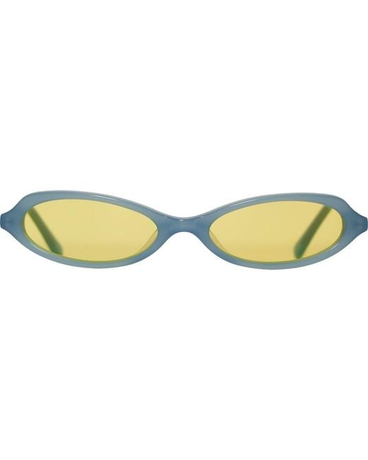 BRU Eyewear Yellow Echo Sunglasses 51Mm