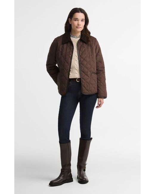 Barbour Brown Sonya Quilted Jacket