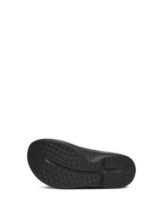OOFOS Black Ooriginal Flip Flop for men