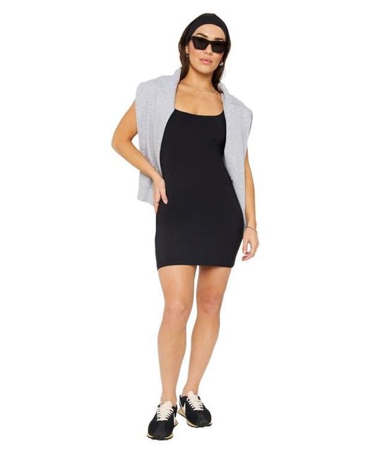 Fabletics Black Pureluxe Mini Dress