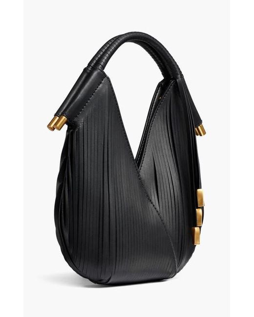Donna Karan Black Baldwin Lasercut Micro Crossbody
