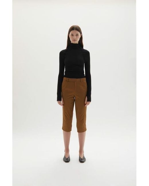 JOAEN Black Sara Capri Pants