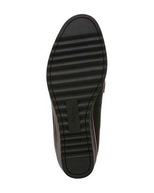 LifeStride Black Zed Wedge Loafer