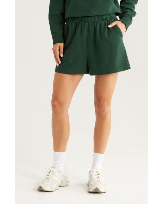 Recess Pickleball x Zella Green Courtside French Terry Shorts