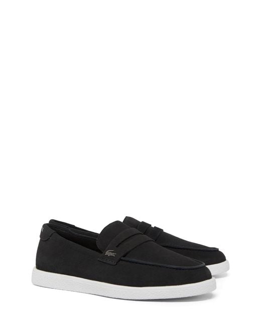 Lacoste Black Cochet Sneaker for men