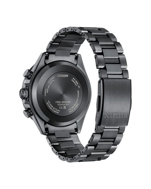 Citizen Attesa Satellite Wave Gps Gmt Automatic Greytone Bracelet