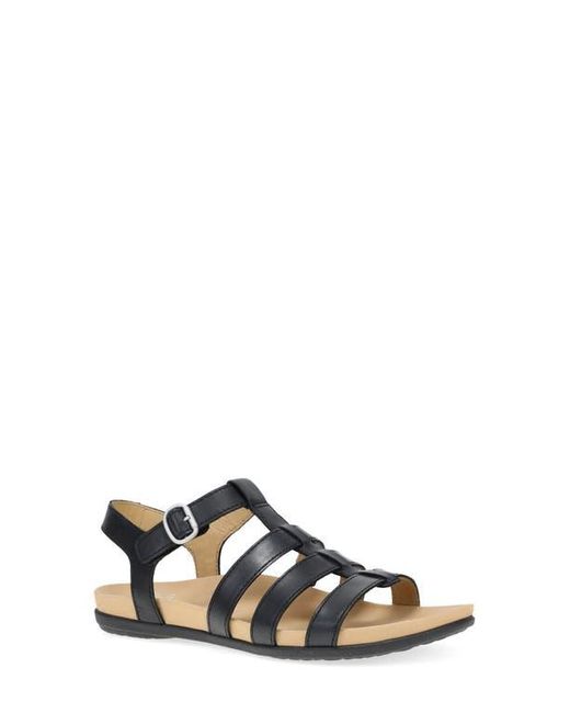 Dansko White Janice Ankle Strap Sandal