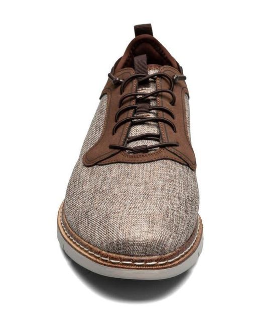 Stacy Adams Brown Scanlan Lace-Up Sneaker for men