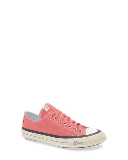 Visvim Pink Skagway Low Top Sneaker for men