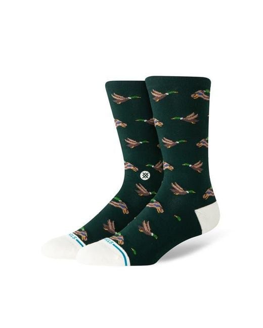 Stance Green Huntin Crew Socks for men