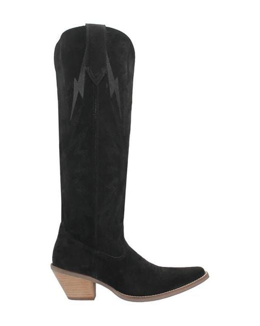 Dingo Black Thunder Road Cowboy Boot