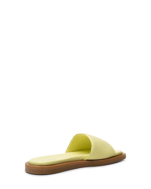 Shoe The Bear Green Krista Slide Sandal