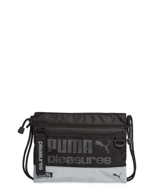 PUMA Black X Pleasures Crossbody Bag for men