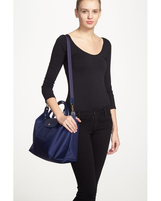 longchamp medium le pliage neo