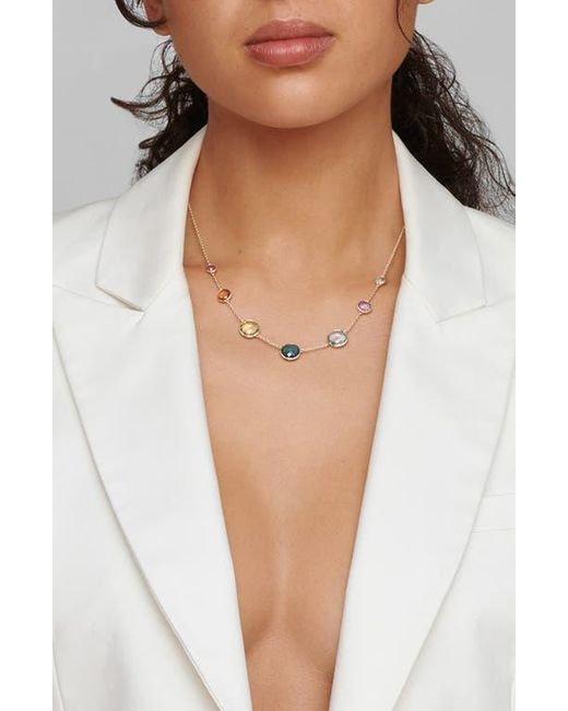 Ippolita Metallic Lollipop Graduated 7-Stone Station Necklace